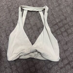 BuffBunny White Halter Top